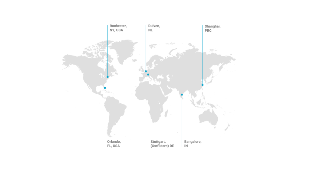 Ocean Optics Locations on World Map